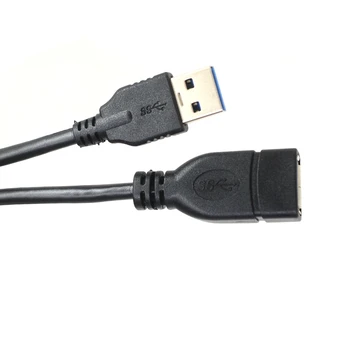 Spiral Bobin USB Kablosu USB 3.0 Erkek Kadın Uzatma Kablosu 1.5 m / 3.3 Feet