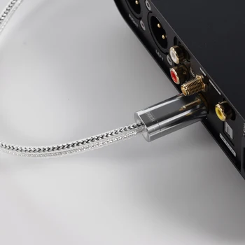 DD ddHiFi TC09BA (USB-A'dan USB-B'ye) Çift Korumalı Yapıya ve Gözle Görülür Ses Kalitesi İyileştirmesine Sahip HiFi Audiophile Kablosu