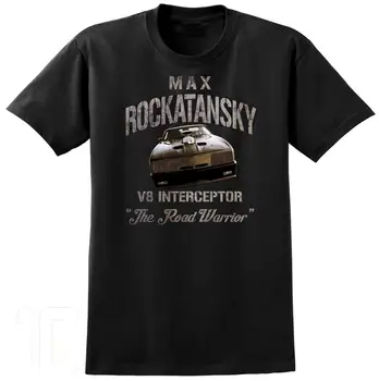 Mad Max V8 Interceptor Film Inspired T Shirt-Gt Falcon Kas Araba Tee Gömlek yeni 2019 Erkekler Punk Üstleri Pamuklu T Shirt 