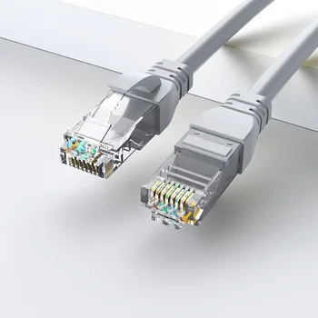 Jes4092 Kategori sixnetworkcable ev ultra ince yüksek hızlı ağ cat6 gigabit 5G geniş bant bilgisayar yönlendirme bağlantı jumper