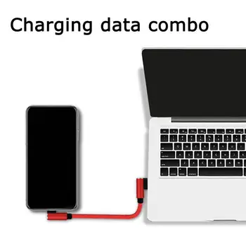 USB C Tipi Kısa Şarj kablosu USB C mikro USB Kablosu 2A Hızlı Şarj 25 cm Huawei Xiaomi İçin C Tipi şarj kablosu USB