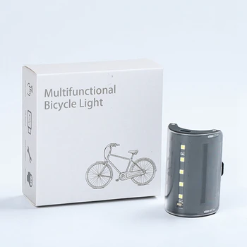USB şarj edilebilir su geçirmez bisiklet akıllı algılama arka lambası yol bisiklet LED bisiklet güvenlik arka ışıkları bisiklet ışıkları bisiklet lambası
