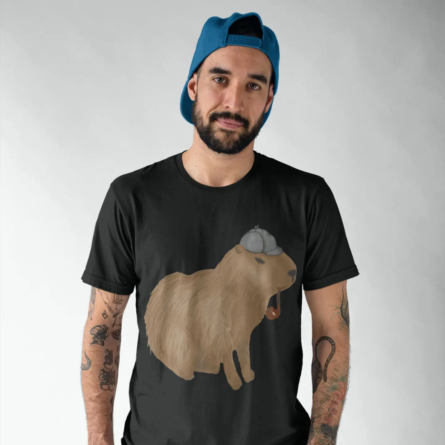 Görüntü /pic/images_123591-6/Capybara-erkek-tişört-plaj-komik-100-pamuklu-t-shirt.jpg