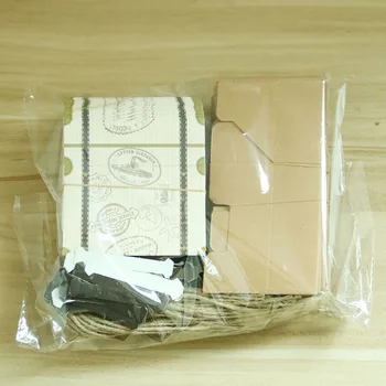 10 adet/grup Mini Bavul tasarım Kraft kağit kutu Düğün Favor Şeker Kutuları Küçük Hediye Kutuları Çikolata