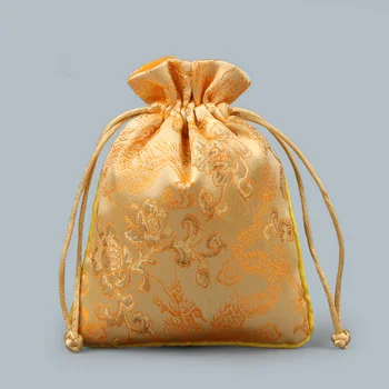 Ejderha ışın noktası Dantel Broşür takı çantaları Brokar Buda boncuk paketi takı çantaları hediye Bilgin nesne Ambalaj poşetleri