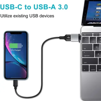 USB Tip-C OTG Adaptör Xiaomi Redmi için Not 11S 10S 9S 11 10 9 8 7 Pro USB-C OTG Dönüştürücü Xiaomi Mi 10 11 12 10T 11T Pro