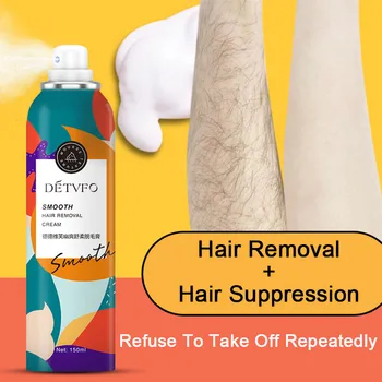 150ml Köpük Tıraş Kaldırma Sprey Saç Büyüme İnhibitörü Doğal Ağrısız Kalıcı Epilasyon Kremi cilt bakım ürünü Eelhoe