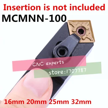 1 ADET MCMNN1616H12-100 MCMNN2020K12-100 MCMNN2525M12-100 MCMNN3232P12-100 MCMNN2525M16-100 MCMNN3232P16 CNC Dış Torna Takım