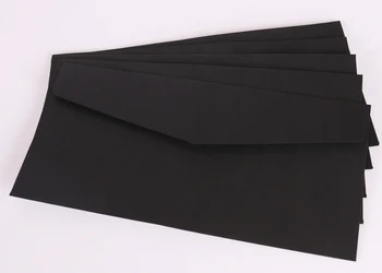 20 adet Vintage Siyah Beyaz kraft Kağıt Zarflar Boş 22x11cm Zarf Mektup Hediye Malzemeleri