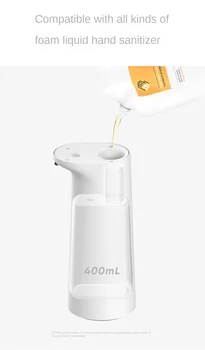 Otomatik Sıvı Sabunluk Fotoselli Akıllı Köpük Makinesi Kızılötesi Sensör El Ücretsiz Sabun El Sensörü Dağıtıcı