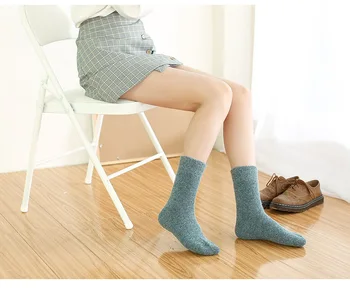 Süper Kalın Yün Çorap Büyük Metre Erkekler Kadınlar Sıcak Tutmak Kış Kaşmir Çorap Kalınlaşma Kadife Havlu Çorap sıcak tutan çoraplar