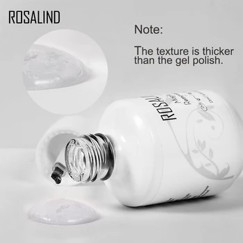 ROSALIND Sihirli Sökücü Jel Oje Çıkarıcı 2-3 DAKİKA İçinde soyulabilir Vernikler Taban pardösü Olmadan kapalı Islatın Su Gellak