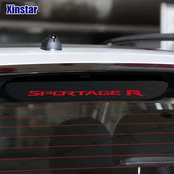 KİA Sportage R için karbon fiber araba yüksek fren lambası sticker