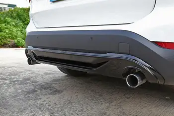 BMW için X1 F48 Gövde kiti spoiler 2017-2019 BMW 1 serisi İçin ABS Arka dudak arka spoiler ön Tampon Difüzör Tamponlar Koruyucu