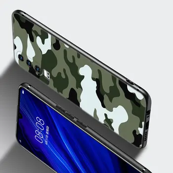 Kamuflaj Desen Camo Askeri Ordu Kılıfı İçin Huawei P50 P40 P30 P20 P10 P9 P8 Lite 2017 P Akıllı Z S Pro 2021 2020 2019 2018