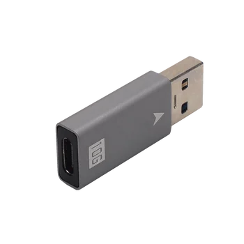 USB 3.1 Erkek Tip-C dişi adaptör, USB A USB C 3.1 GEN 2 Dönüştürücü, destek Çift Taraflı 10 Gbps Şarj ve Veri
