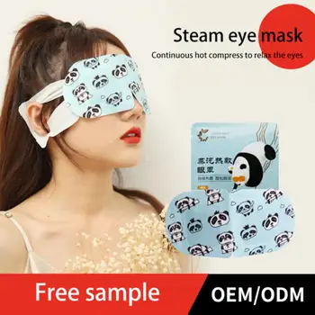 1 Adet Buhar Göz Maskesi Pelin Kendinden ısıtma Göz Maskesi Rahatlatıcı Ve Yatıştırıcı Tek Kullanımlık Gölgeleme Uyku Göz Maskesi