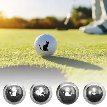 Golf Topu Golf Topu Liner Hattı Marker Çizim Şablonu Taşınabilir Dayanıklı Bireysellik Logo Paslanmaz Çelik DIY Araçları
