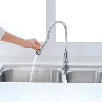 Su Dokunun Fıskiye Genişletici 360 Döndür Mutfak Musluk Memesi Havalandırıcı Su Tasarrufu Filtresi Emzik Konektörü Banyo su musluk