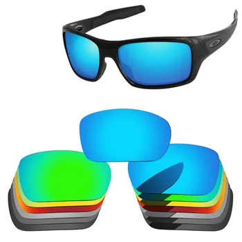 Bsymbo için POLARİZE Yedek Lensler-Oakley Türbini Güneş Gözlüğü 100 % UVA ve UVB Koruma - Çoklu Seçenekler