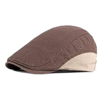 2020 Erkek Bayan Ördek Gagası Kap Sarmaşık Kap Sürüş Güneş Düz Cabbie Newsboy Şapka Unisex Bere Hızlı lojistik