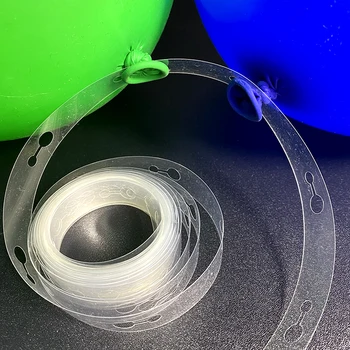 5m Balon Zincir Şerit Balon Aksesuarları Yapışkanlı Nokta Düğün Parti Doğum Günü dekorasyon balonu Zincir Kemer Balon malzemeleri
