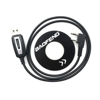 Su geçirmez Walkie Talkie USB Programlama Kablosu BaoFeng UV5R / 888s Walkie Talkie Bakır Çekirdek Kablolar