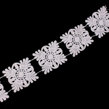 1yard Kare Iris Çiçek Kemer Mikrofiber DIY İşlemeli Dantel Jant Şerit El Yapımı Dikiş Malzemeleri Zanaat Kostüm Dekorasyon için