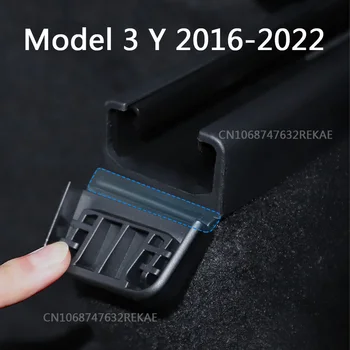 Tesla Modeli 3 Model Y 2021-2022 Arka Koltuk Slayt Demiryolu Yumuşak Kauçuk Fiş Koruma Araba İç Fonksiyon Aksesuarları