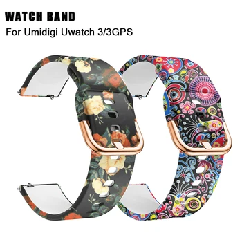 Bilek Kayışı Umıdıgı UWatch 3 GPS Band Bilezik Umıdıgı Ufıt / Uwatch GT Bileklik Silikon Renk akıllı saat Aksesuarları
