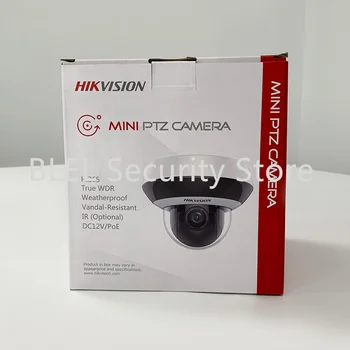 Orijinal Hikvision Mini PTZ DS-2DE2A404IW-DE3 / W Wifi Kablosuz 2 İnç IR POE 4MP Ağ Hızı Dome Kamera
