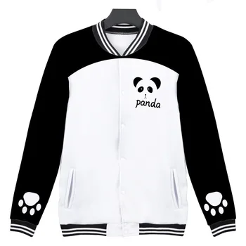3D Panda Ceketler Sevimli Hayvan Shiba Inu / Arı Ceket kış Hoodies Erkek / Kadın / Çocuk Beyzbol Üniforma Streetwear tişörtü