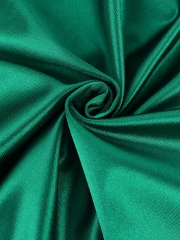 Yeşil Saten Elbiseler Bir Omuz Seksi Bodycon Boncuk Püskül Patchwork Akşam Doğum Günü Partisi Törenlerinde İpek Midi Elbise kadın kıyafetleri