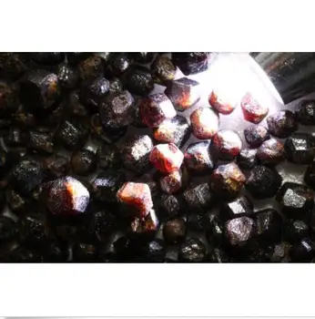 Doğal kristal granat kristal taş küçük parçacıklar Şarap kırmızı 100g