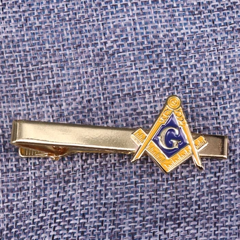 Masonik Kravat Klip Masonluk Kravat Tack Gizli Toplum Logo Aksesuar Basit Beyler Iş Erkek Hediye