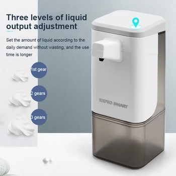 Fotoselli Otomatik sensörlü sabunluk Dağıtıcı Köpük Pil Akıllı Sensör Sıvı Sabunluk El Dezenfektanı Banyo Aksesuarları