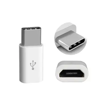 Küçük USB Tip C Erkek mikro USB dişi adaptör USB Tip-C Destek OTG Kablo Xiaomi 4C / LeTV / Huawei / HTC Oneplus LG Tablet
