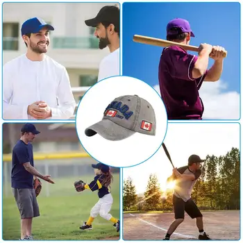 Nakış Doruğa Kap Moda Şık beyzbol şapkası Seviyorum Kanada Mektup İşlemeli beyzbol şapkası s Şapka Erkekler Kadınlar İçin Hediyeler