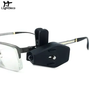2 ADET Mini Gözlük okuma ışıkları evrensel taşınabilir Klip Gözlük Okuma Lambası ayarlanabilir alın Gözlük Kitap Okuma Lambası