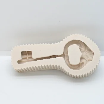 Retro Anahtar 3d silikon kalıp Mutfak Reçine Kek Pişirme Aracı DIY Pasta Fondan Kalıpları Tatlı Çikolata Dantel Dekorasyon