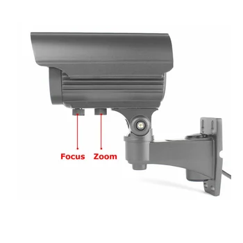 2.8-12mm Lens Açık güvenlik kamerası AHD 4X Manuel zoom objektifi IR Gece Görüş Video Gözetim Güvenlik Kamera 1080P