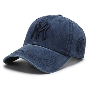 Yeni BENİM Nakış beyzbol şapkası Moda Hip Hop Baba Şapka Su yıkama Snapback Şapka Açık Yaz güneş şapkası spor golf şapkaları gorras