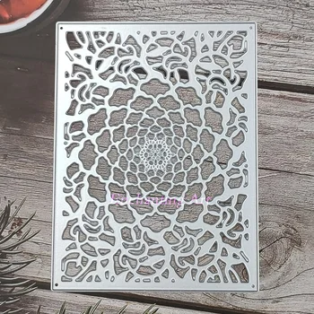 Güzel Çiçek Decorati Metal Kesme Ölür 2022 Şablonlar için DIY Scrapbooking / Fotoğraf Albümü Dekoratif Kabartma kendi başına yap kağıdı Kartları