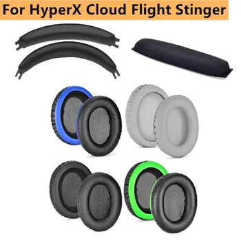 Yumuşak Köpük Kapak Kulak Pedleri Yastık Kafa Bandı Kafa ışın Değiştirme HyperX Bulut Uçuş Bulut Stinger Kulaklık Kulak Yastıkları Headbeam