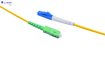 10 adet SC / APC-LC / UPC fiber optik yama kablosu SM Simplex 1M 2M 3M 5M 7M 10M LC - SCA fiber optik jumper SX ücretsiz kargo IL 0.3 db