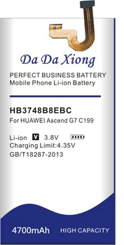 Huawei Ascend C199 G7 G7-TL100 C199-CL00 için DaDaXiong 4700mAh HB3748B8EBC Pil