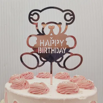 Tatil kek ekler Pişirme süsler eklenti doğum günü partisi süslemeleri kek topper kek dekorasyon aksesuarları Doğum Günü çocuğu