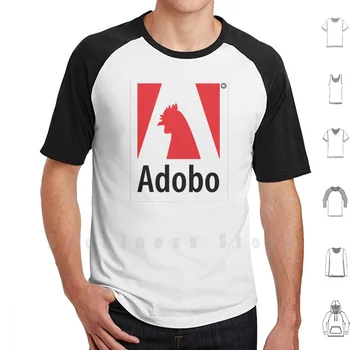 Adobo Inc T Shirt DIY Pamuk Büyük Boy 6xl Adobo Adobe Tavuk Filipinli Tagalog Pilipinas Filipinler D Manok Sarap Parodi