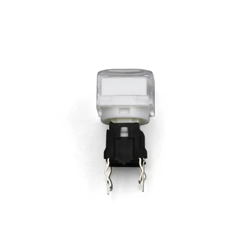 5 Adet TS5 Serisi Kare 9.2*9.2 mm LED Anlık SPST PCB Mini Basma Düğmesi Tıklayın İnceliğini Anahtarı