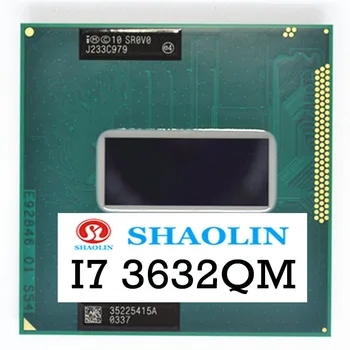 I7-3632QM I7 3632QM SR0V0 I7-3630QM I7 3630QM SR0UX Dört Çekirdekli Sekiz İplik CPU İşlemci 6M Soket G2 / rPGA988B Dizüstü Bilgisayar CPU